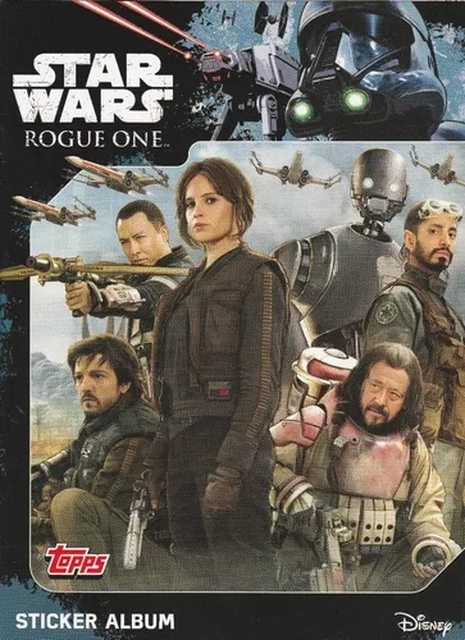 Star Wars Rogue One: Faltan 53 Láminas (Álbum) (2016, Topps)