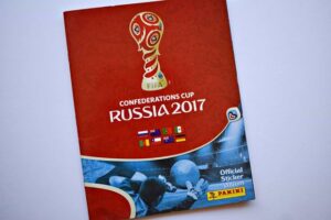 Copa Mundial 2018 Russia, FIFA Confederations Cup Russia 2017: Álbum Vacío (Sin láminas) (2017, Panini)