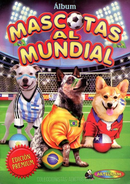 Mascots for the World Cup (Artecrom, 2014): Premium Category