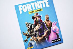 Fortnite Ready to Jump!: Álbum Vacío (Sin láminas) (2019, Panini)