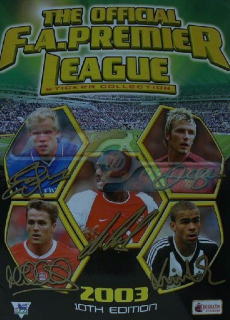 English League (Premier League) 2003 (Panini, 2003): Normal Category