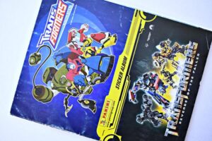 Transformers Animated, Revenge Of The Fallen: Álbum Completo (Con todas sus láminas pegadas) (2009, Panini)