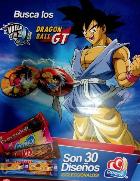 Dragon Ball GT Vuela Tazos (Navarrete
