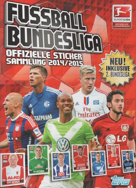 German League (Bundesliga) 2014-15 (Topps, 2014): Normal Category