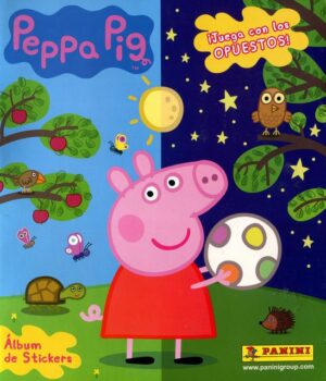 Peppa Pig Plays with Opposites (Panini, 2015): Premium Category