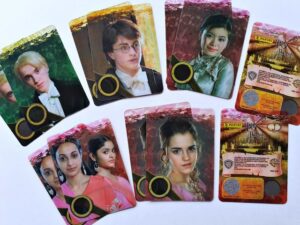 Harry Potter, Cáliz (Panini, 2005): Pack, 3 Tarjetas (No Repeats)