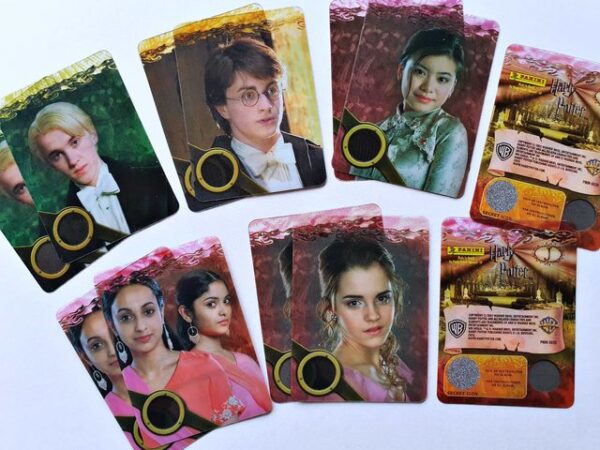 Harry Potter, Cáliz (Panini, 2005): Pack, 3 Tarjetas (No Repeats)
