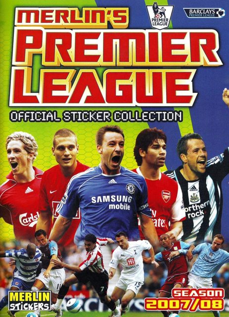 English League (Premier League) 2007-08 (Panini, 2007): Normal Category