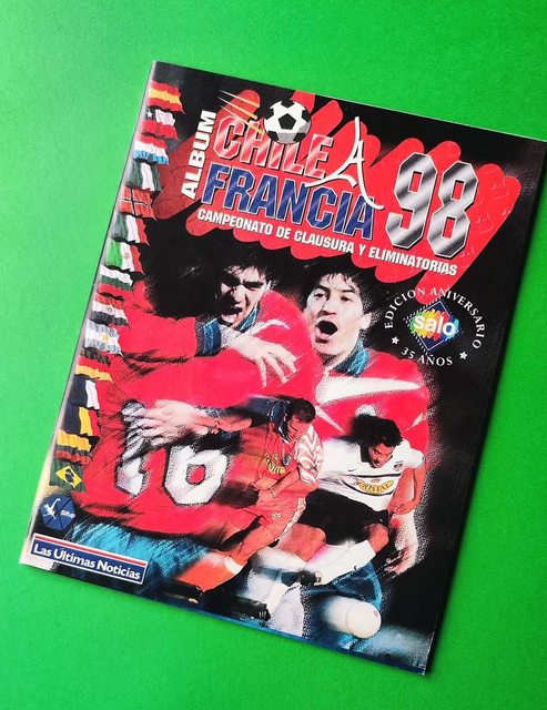 Copa Mundial 98' Chile Rumbo a Francia: Álbum Completo (Con láminas impresas) (1998, Don Com)