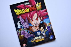 Dragon Ball Super Batalla de los Dioses: Tiene 5 Láminas (Álbum) (2018, Big-Bang)
