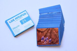 Los Pitufos, Aldea (Ansaldo, 2017): Pack, 10 Stickers (No Repeats)
