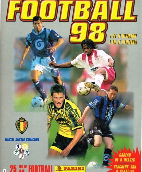 Liga Belga 98' (Football Belgium) (Panini