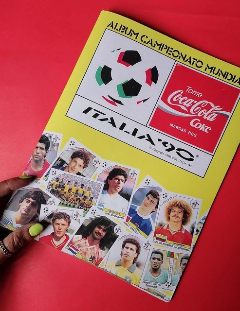 Copa Mundial 90' Italia: Álbum Completo (Con láminas impresas) (1990, Don Com)