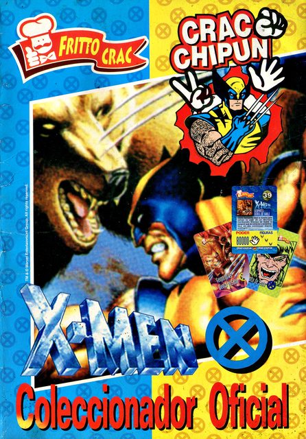 X-men Crac Chipun (Fritto-Crac, 1995): Premium Category