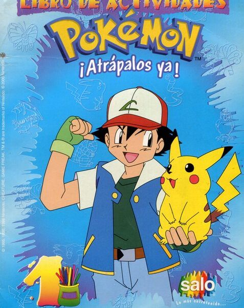 Pokémon Libros De Actividades (Salo