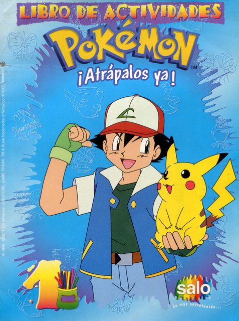 Pokémon Activity Books (Salo, 1998): Premium Category