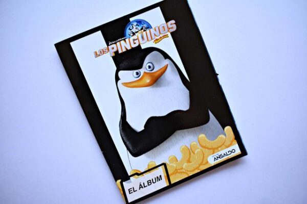 Los Pinguinos: Álbum Completo (Con todas sus láminas pegadas) (2015, Ansaldo)