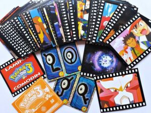 Pokemon 3, La Película (Salo, 2000): Pack, 20 Stickers (No Repeats)