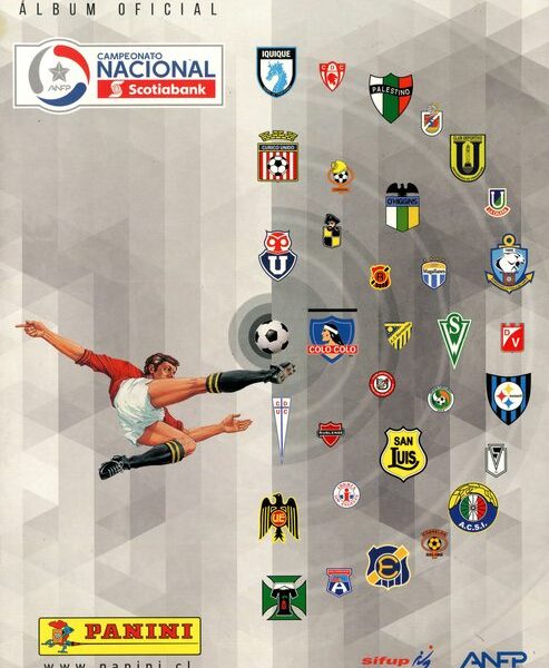 Fútbol 2017-2018 Chile (Panini