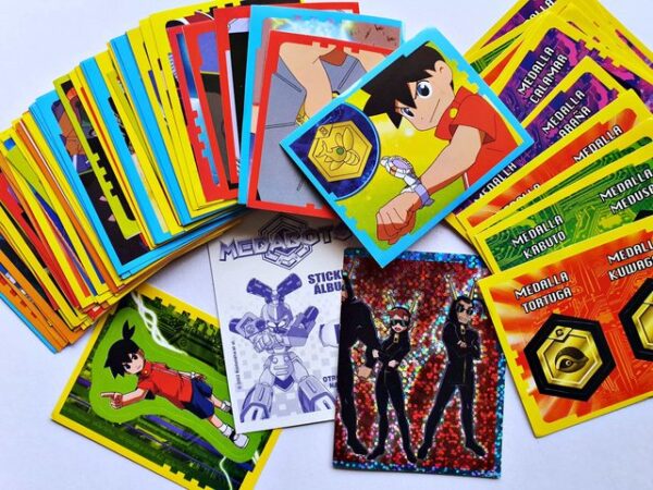Medabots (Salo, 2002): Pack, 20 Stickers (No Repeats)