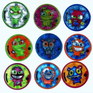 Funki Punky Pinki pow!, Tazos (Evercrisp, 2006): Premium Category