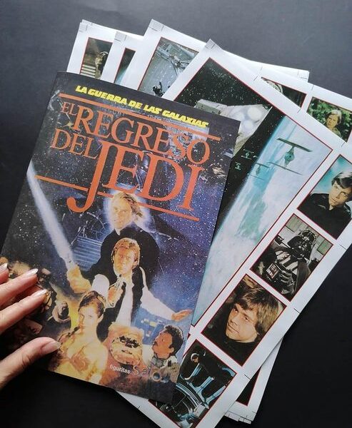 Star Wars El Regreso del Jedi (1983): Álbum Completo A Pegar foto 1