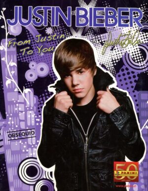 Justin Bieber From Justin to You (Panini, 2011): Premium Category