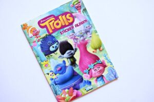 Trolls: Álbum Completo (Con todas sus láminas pegadas) (2016, Topps)