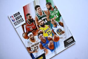 NBA sticker collecction 2018-19: Álbum Vacío (Sin láminas) (2018, Panini)