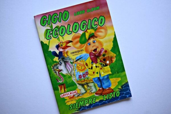 Topo Gigo Ecologico (Topo Gigio): Álbum Completo (Con todas sus láminas pegadas) (1999, Artecrom)