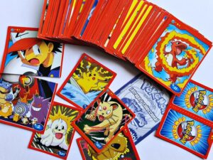 Pokemon Mini (Salo, 1999): Pack, 20 Stickers (No Repeats)