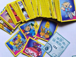 Bananas en Pijama (Salo, 1996): Pack, 20 Stickers (No Repeats)