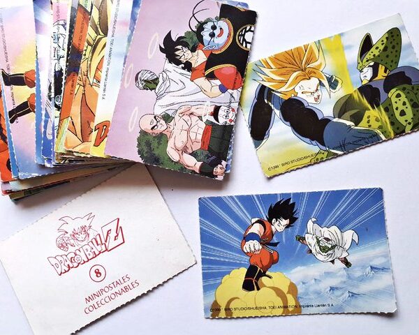 Dragon Ball Z Mini Postales (1999): Pack