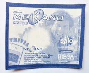 Mekano R (Salo, 2004): Pack, 30 Stickers (No Repeats)