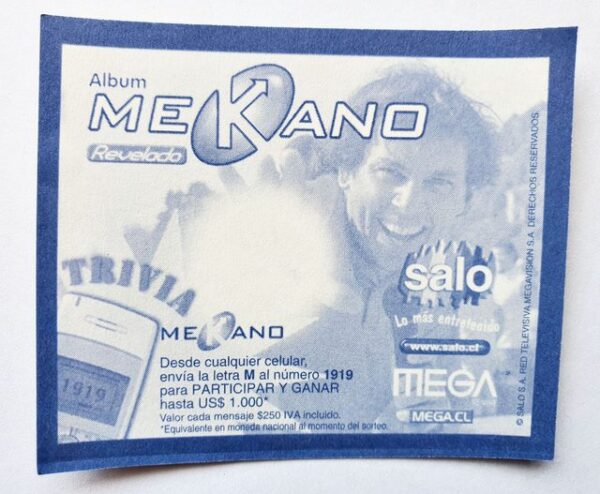 Mekano R (Salo, 2004): Pack, 30 Stickers (No Repeats)
