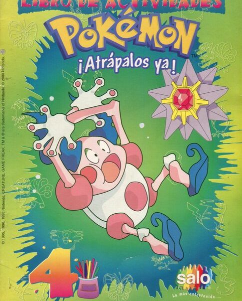 Pokémon Libros De Actividades (Salo