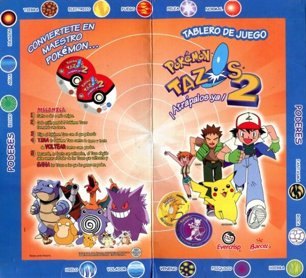 Pokémon 2, Tazos Collector (Evercrisp, 1999): Premium Category