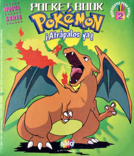 Pokémon, PocketBook 2, Painting Books (Salo, 1999): Premium Category