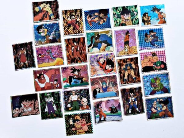DBZ 1 (Salo, 1998): Pack, 3 Specials Stickers (No Repeats)