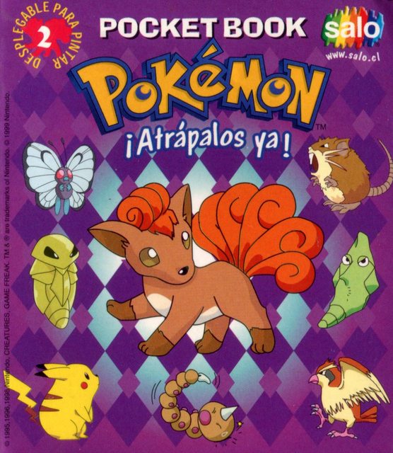 Pokémon, PocketBook 4, Painting Books (Salo, 1999): Premium Category