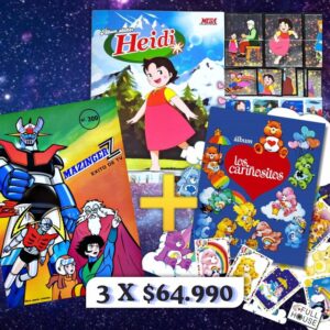 Promo: Mazinger Z + Heidi + Cariñositos: Completos A Pegar [Complete Set]