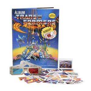 Transformers 80' Tridimensional [Tapa Dura] : Álbum Completo A Pegar [Complete Set]