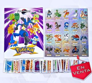 Pokémon: Colección Vol2 [Azul]: Álbum Completo A Pegar [Complete Set]