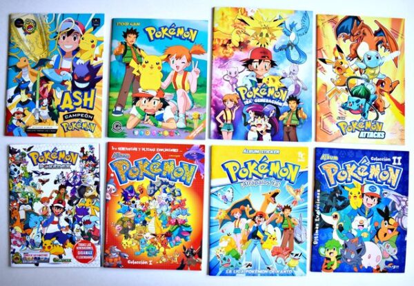 PROMO Pokémon Moderna [Colección]: 8 Álbumes Completos A Pegar [Complete Set]