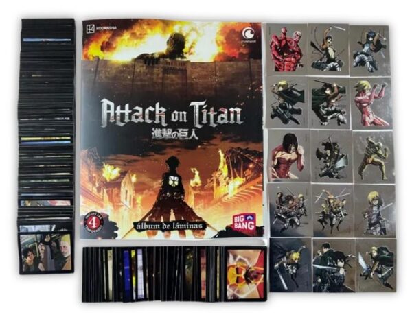 Ataque de Titanes 1: Álbum Completo A Pegar [Complete Set]