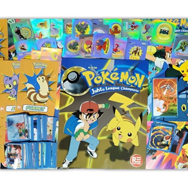 Pokémon Johto: Álbum Completo A Pegar [Complete Set]