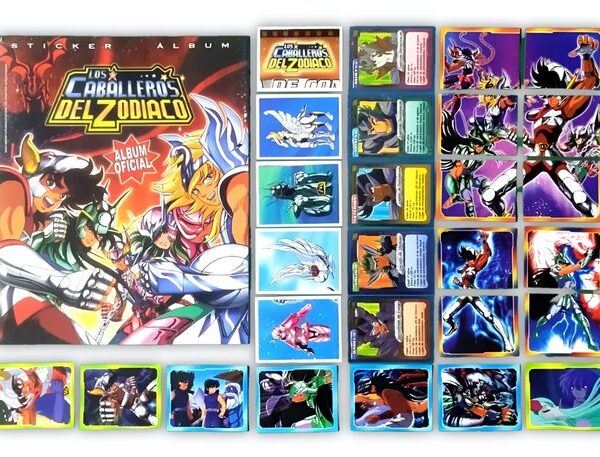 Caballeros Del Zodiaco: Álbum Completo A Pegar foto 1