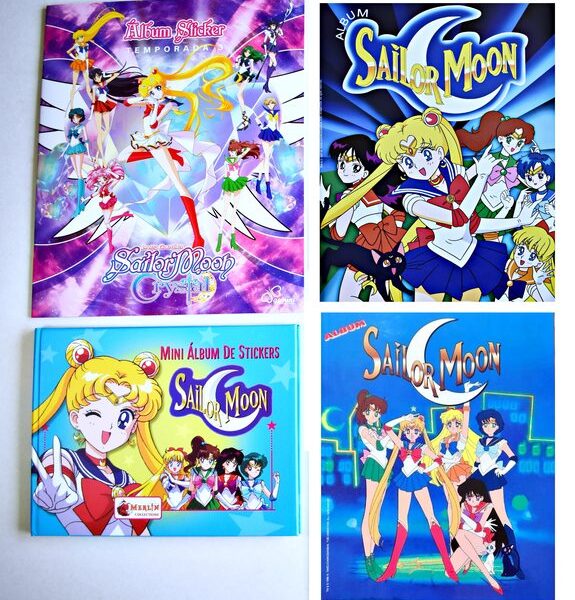 . Promos Sailor Moon [Colección]: 4 Álbumes Completos A Pegar foto 1