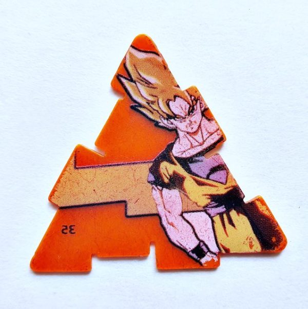Dragon Ball Z Cubitazos: Nº35 Rojo (Tazo) (Evercrisp, 1999)