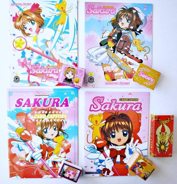 . Promos Sakura [Colección]: 4 Álbumes Completos A Pegar foto 1